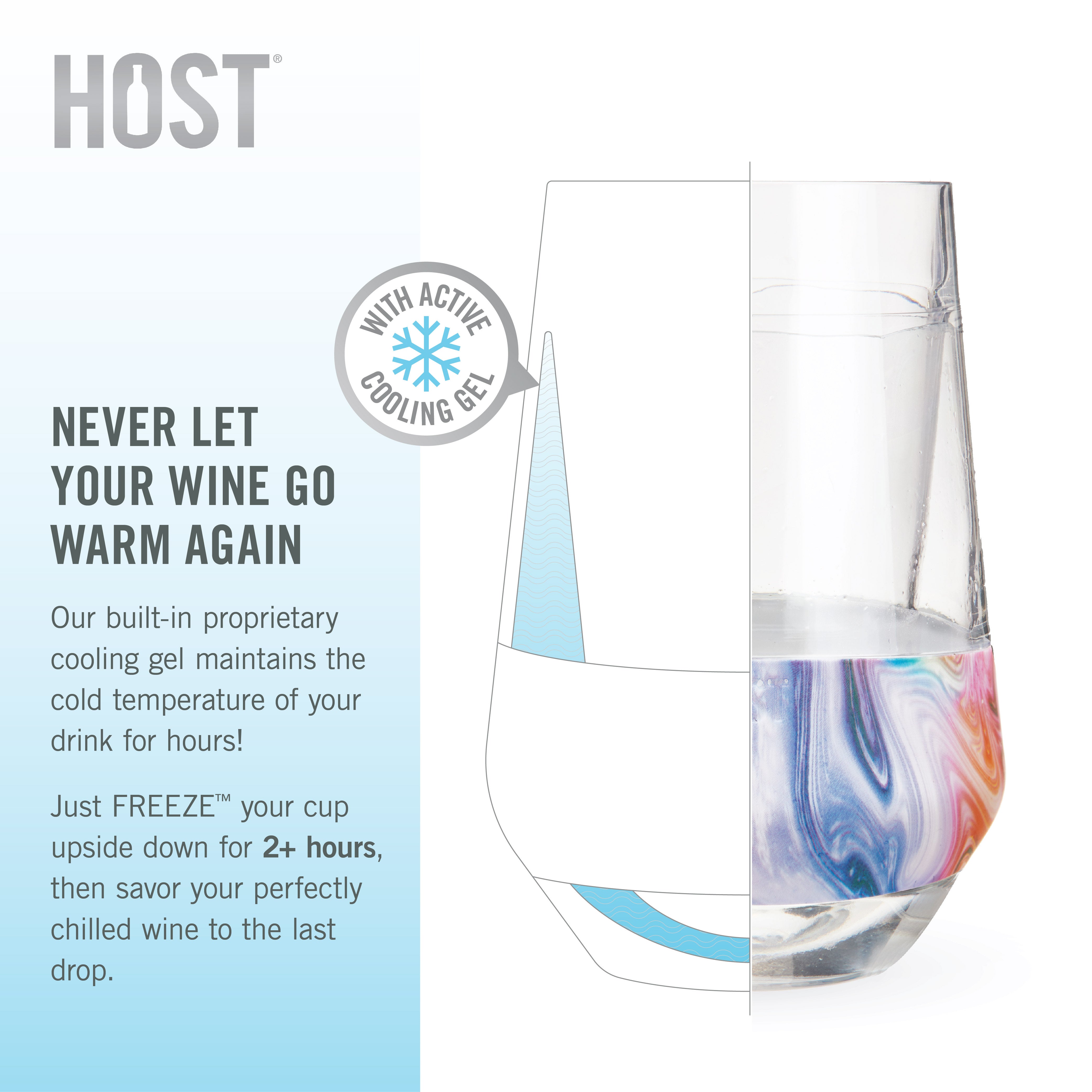 Wine FREEZE™ XL in Unicorn