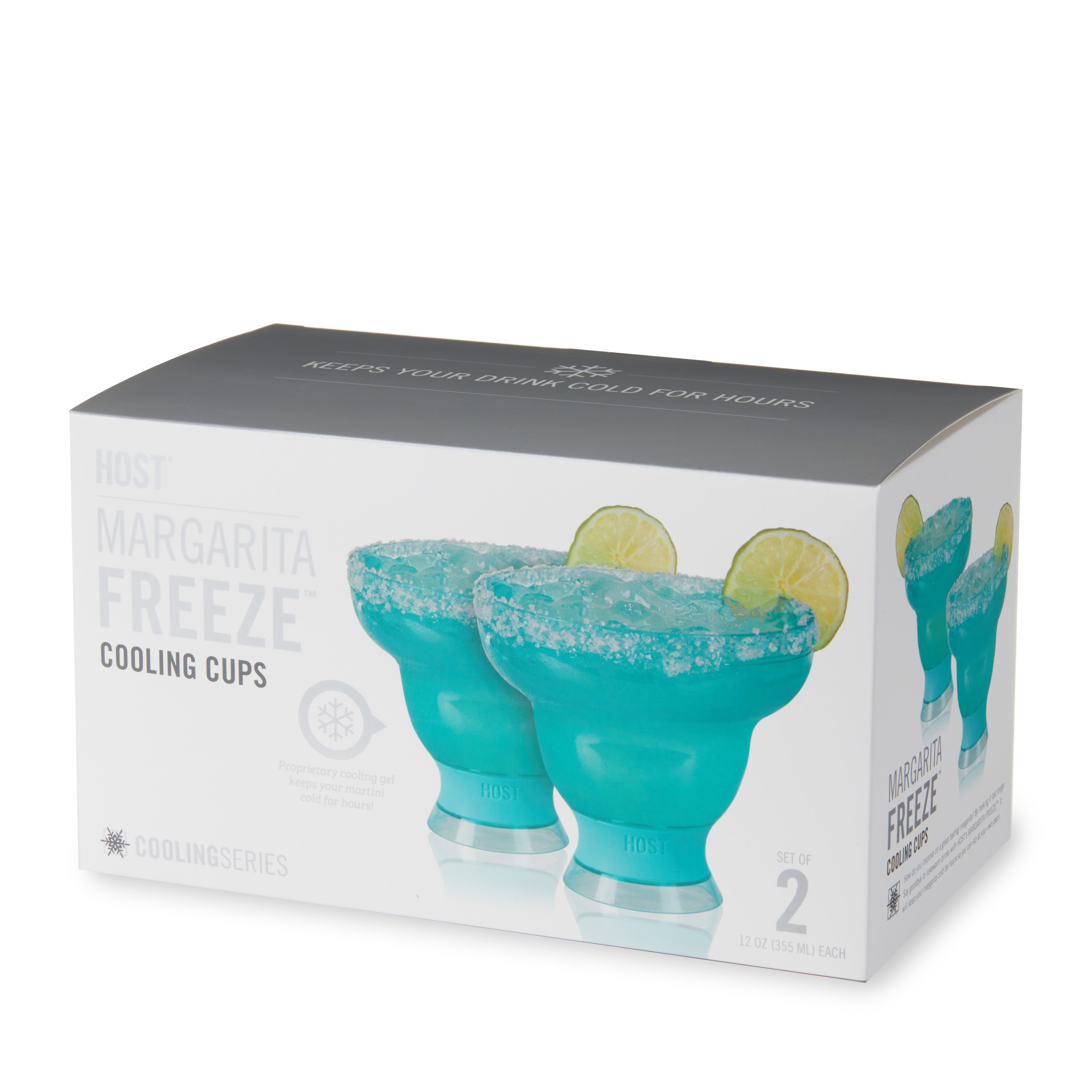 Margarita FREEZE™ in Aqua Blue, Set of 2