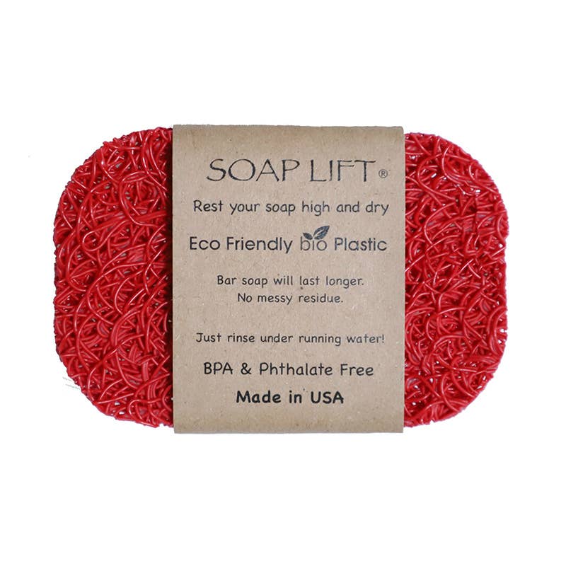 Soap Lift - The Original Soap Lift Soap Saver - Red