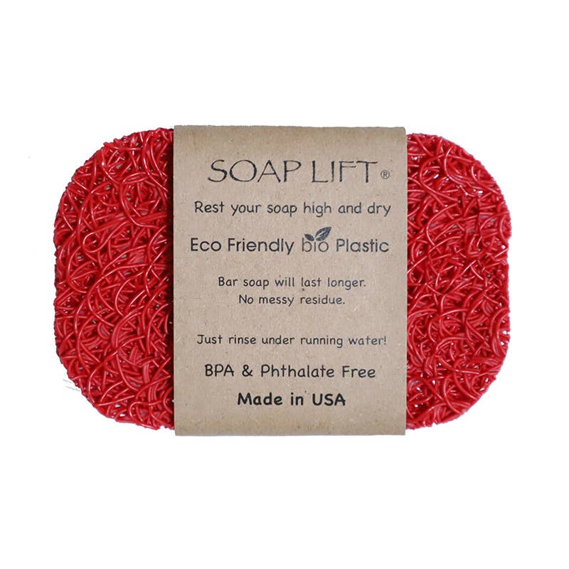 Soap Lift - The Original Soap Lift Soap Saver - Red - MaisonBeach