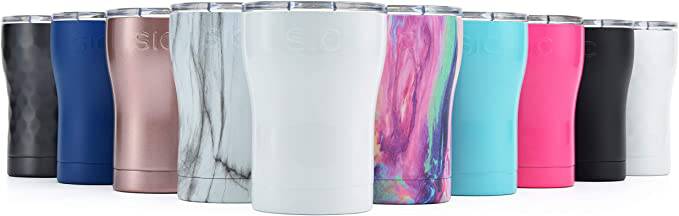 SIC Cups - 12 oz. Blue Marble - MaisonBeach