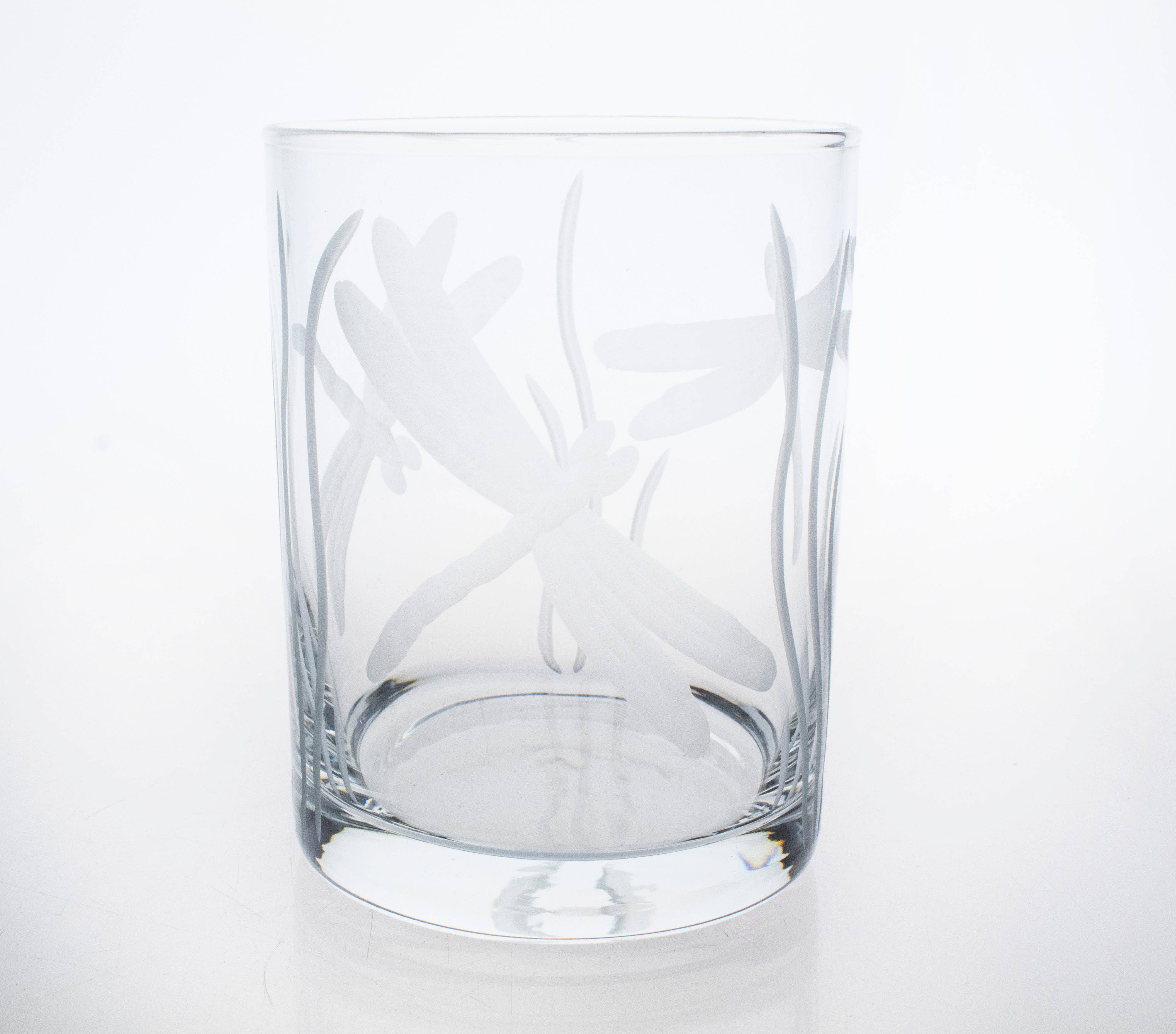 Dragonfly Old Fashion Glasses-Set of 4 - MaisonBeach