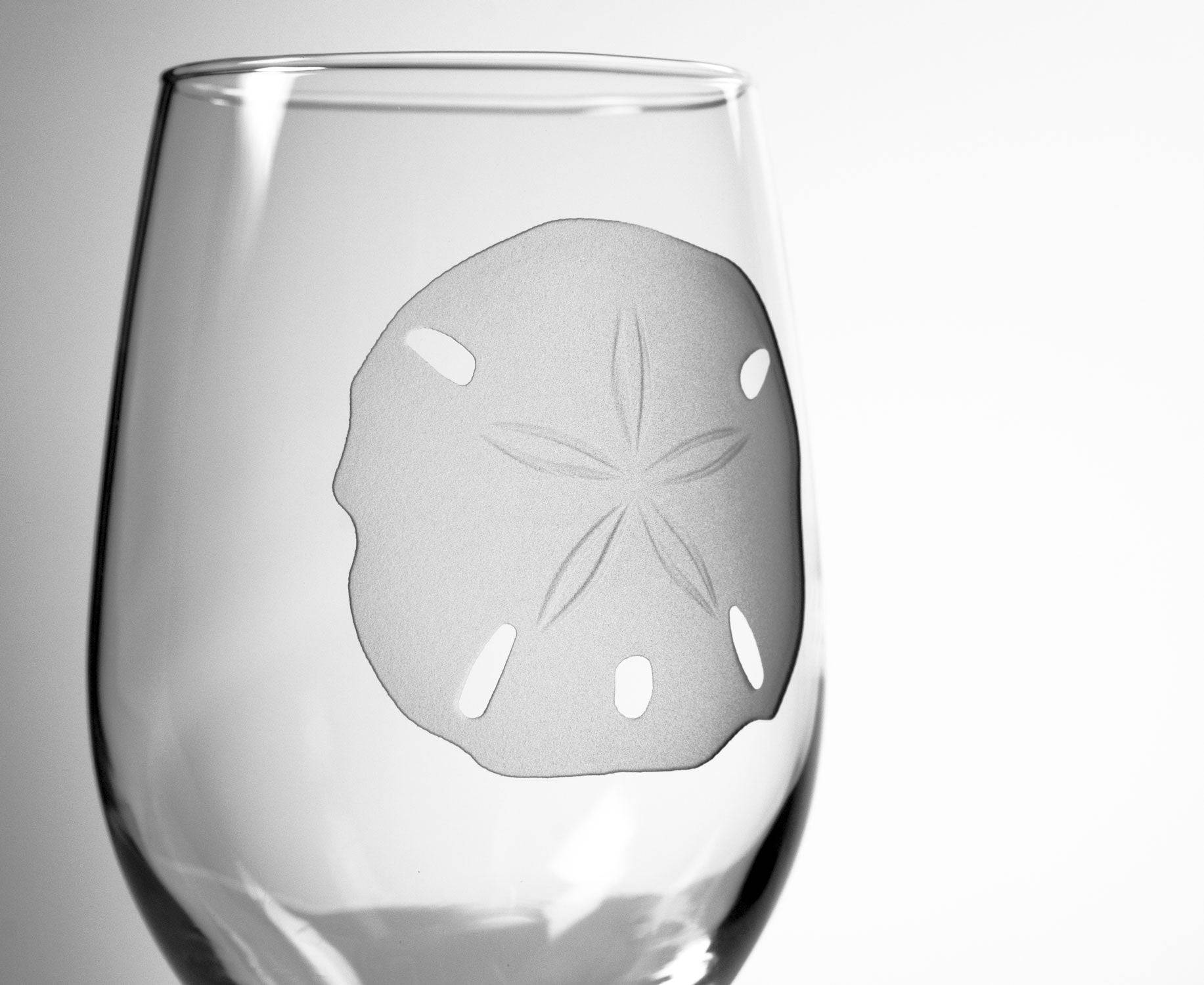SAND DOLLAR 12OZ WHITE WINE-Set of 4 - MaisonBeach
