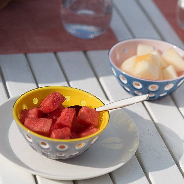 Le Murrine Grey & Yellow Mini Bowls-Set of 2 - MaisonBeach