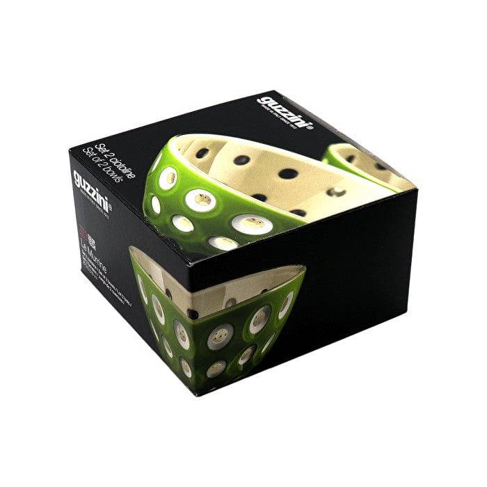 Le Murrine Sand White, Moss Green Mini Bowls-Set of 2 - MaisonBeach