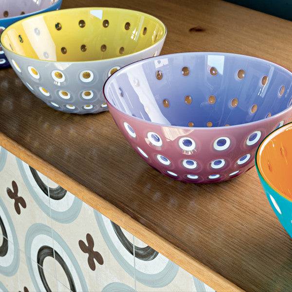 Le Murrine Grey & Yellow Large Bowl - MaisonBeach