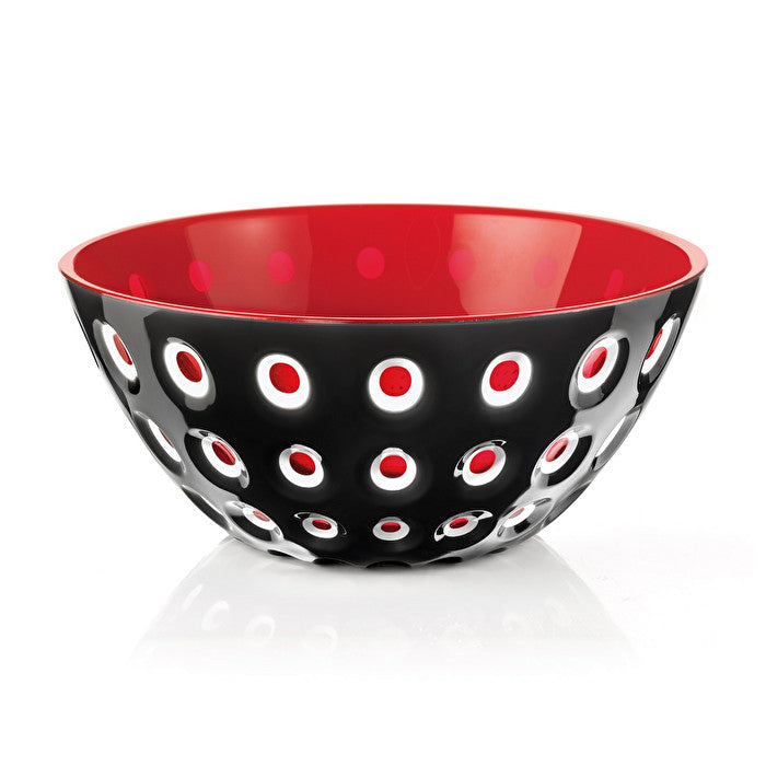 Le Murrine Black, White & Red Large Bowl