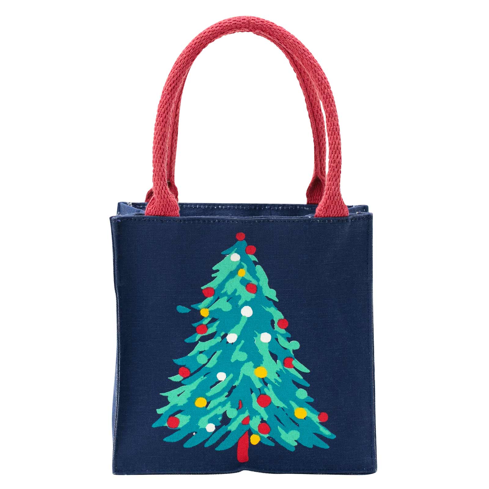 rockflowerpaper - ABSTRACT CHRISTMAS TREE 'Itsy Bitsy' Reusable Gift Bag