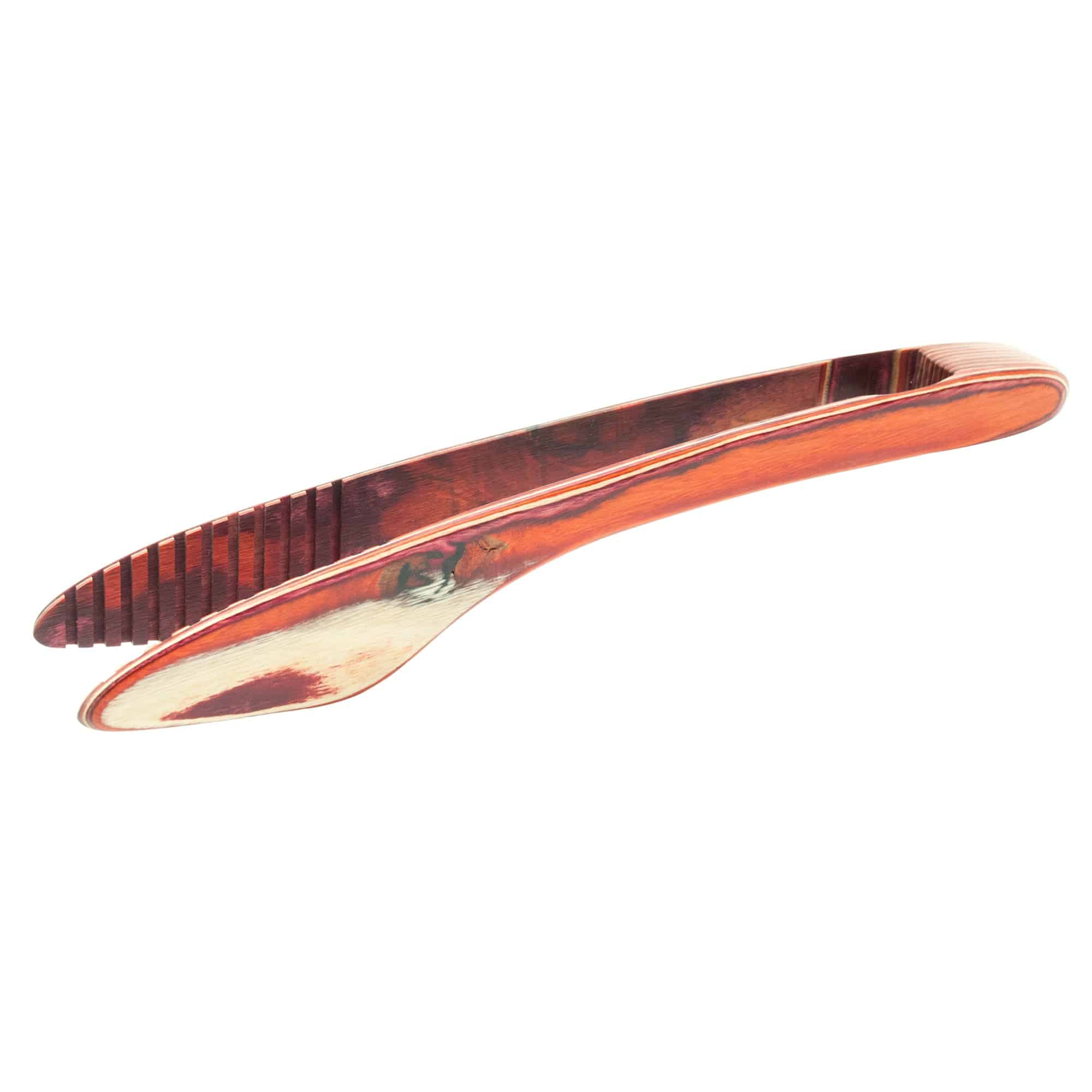 Red Pakka Wood 12" Salad Tong - MaisonBeach