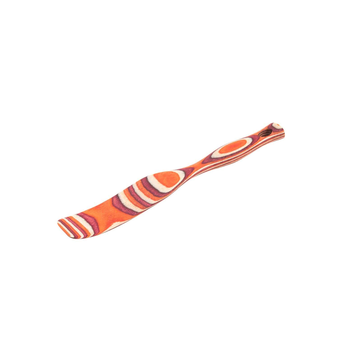 Red Pakka Wood Slim Spurtle - MaisonBeach