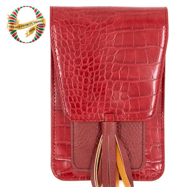 Red Harper Crossbody - MaisonBeach
