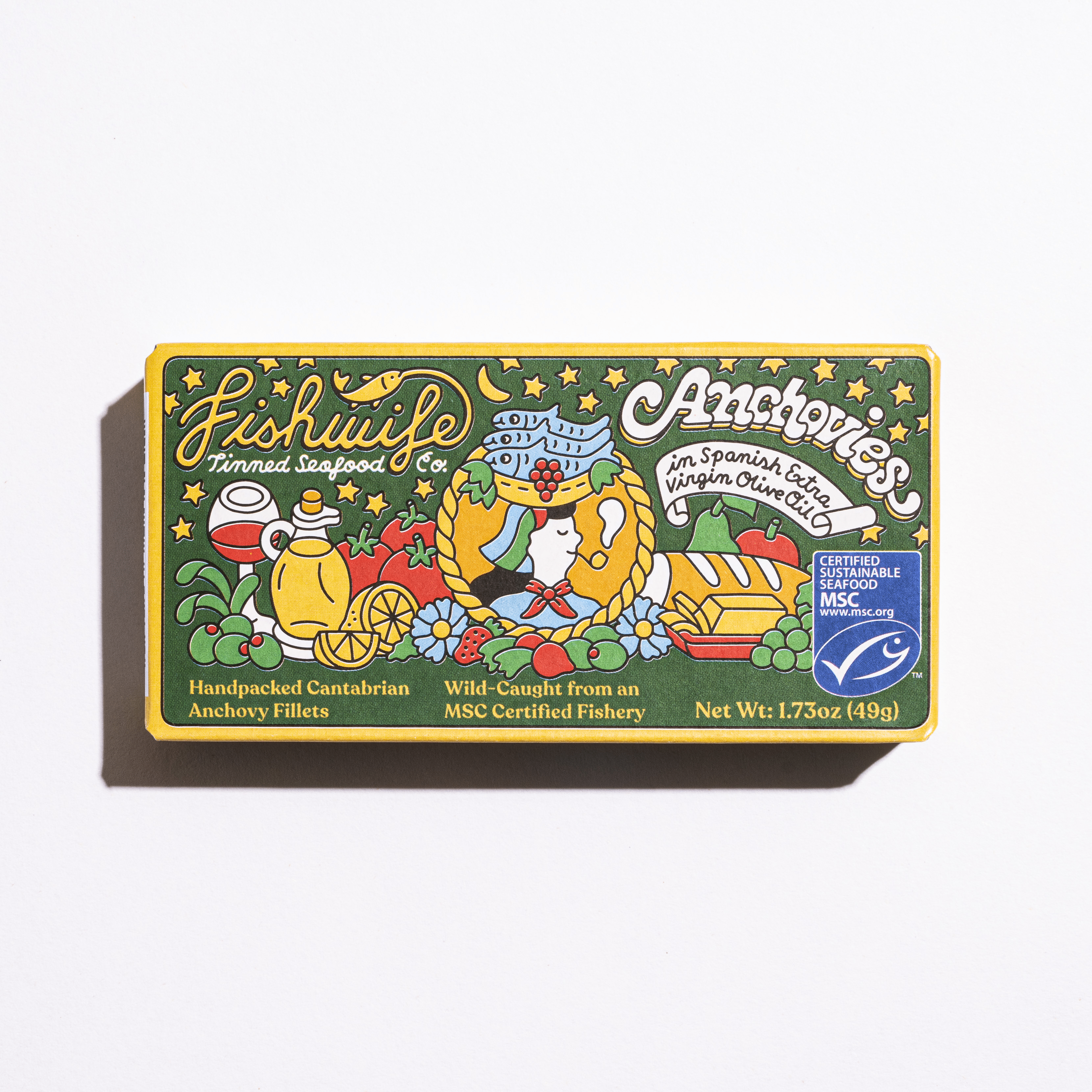 Fishwife - Cantabrian Anchovies in Extra Virgin Olive Oil - MaisonBeach