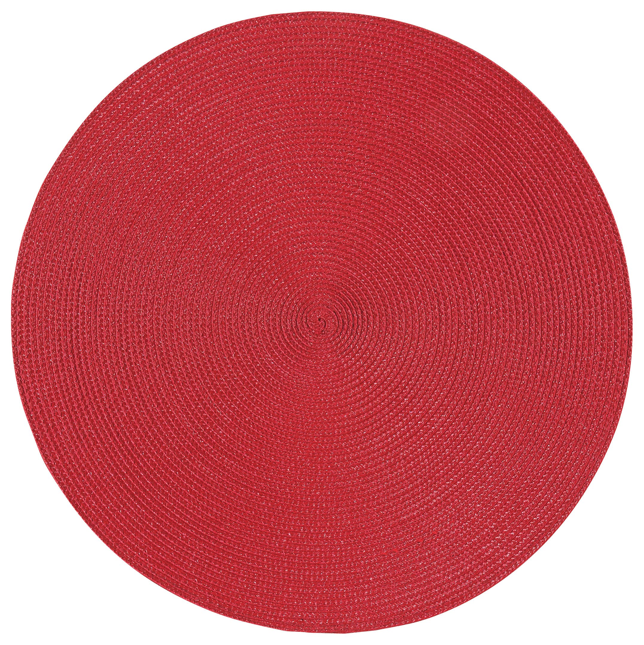 Now Designs by Danica - Disko Chili Red Round Placemat