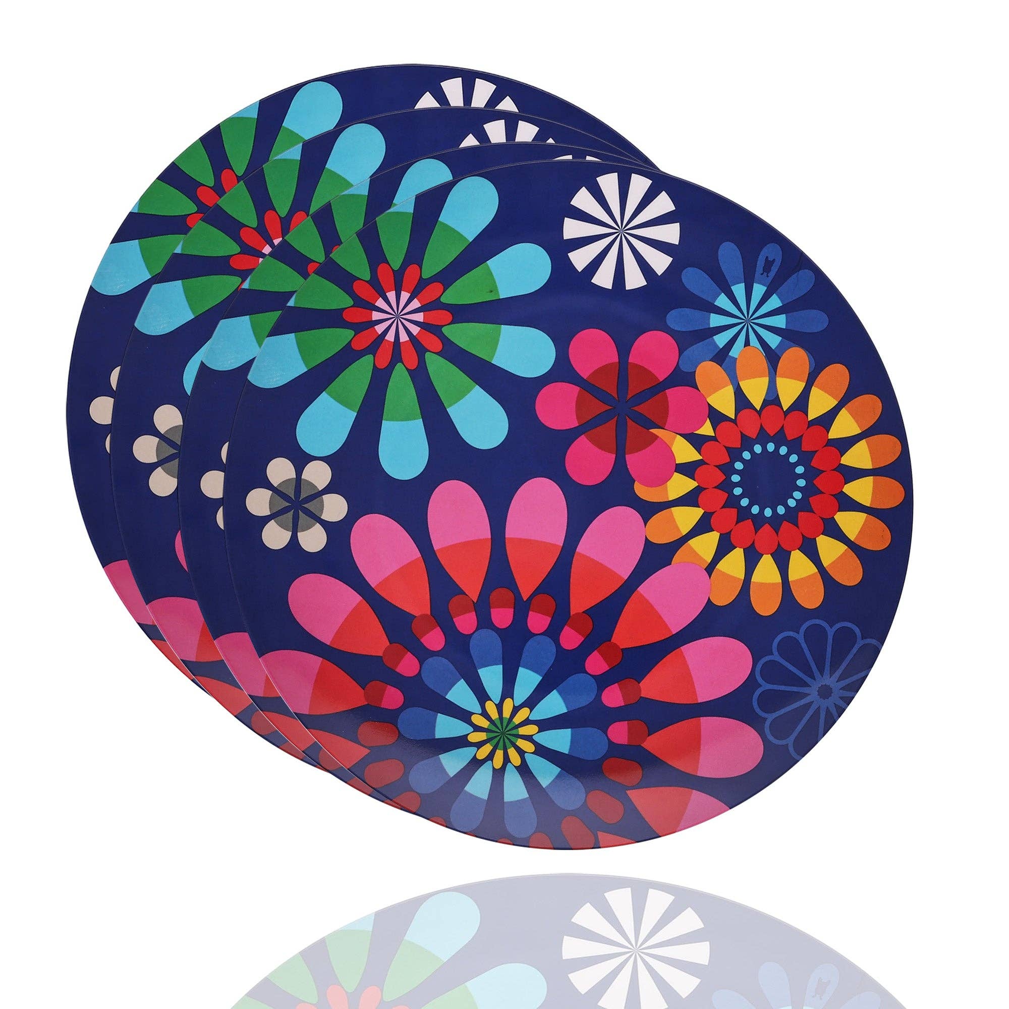 French Bull - Festival 11" Dinner Plate Gift Box Set of 4 - MaisonBeach