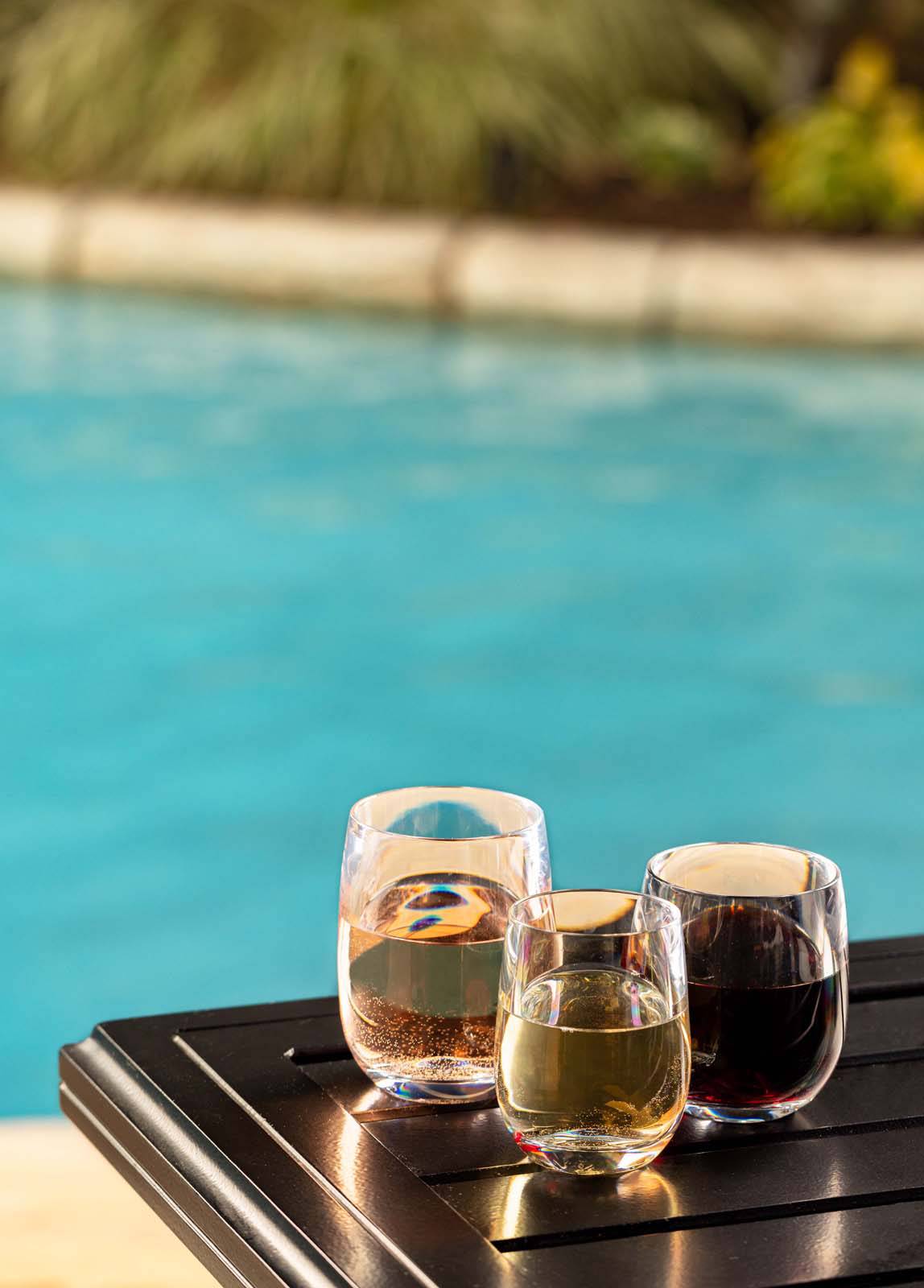 Oasis 11oz. Burgundy-Set of 4 - MaisonBeach