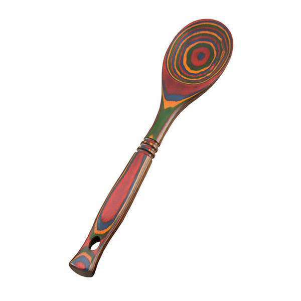Island Bamboo - 12" Rainbow Pakka Spoon