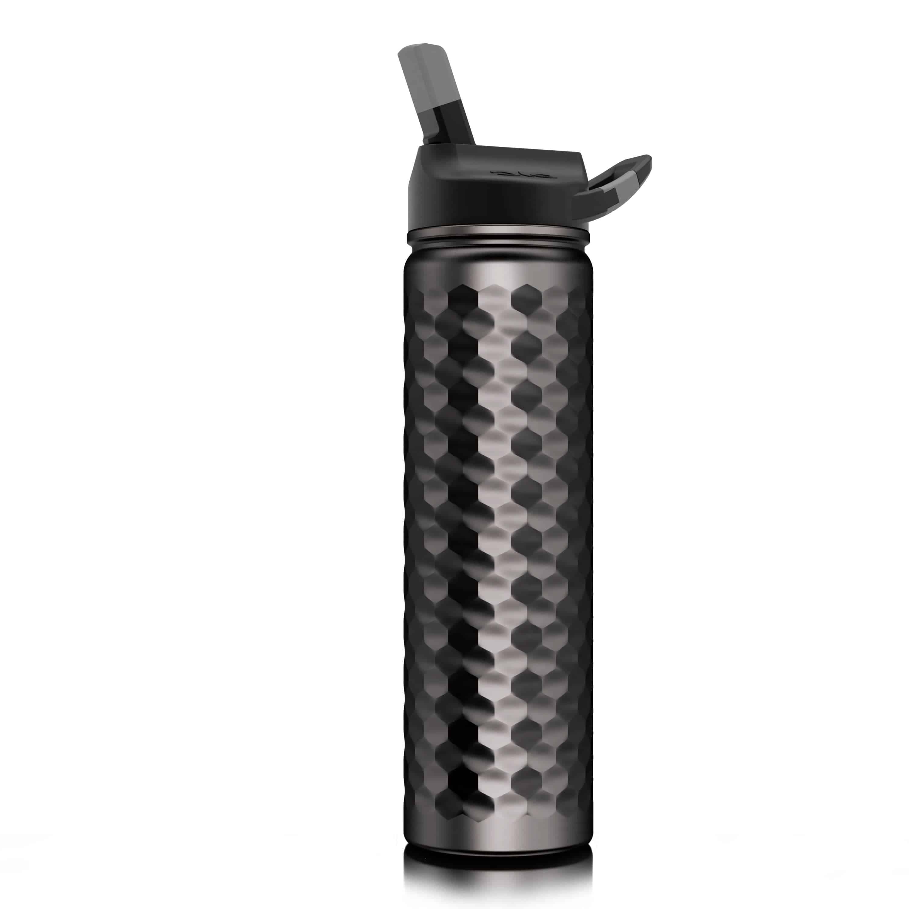 SIC Cups - 27 oz Hammered Gunmetal SIC Stainless Steel Water Bottle - MaisonBeach