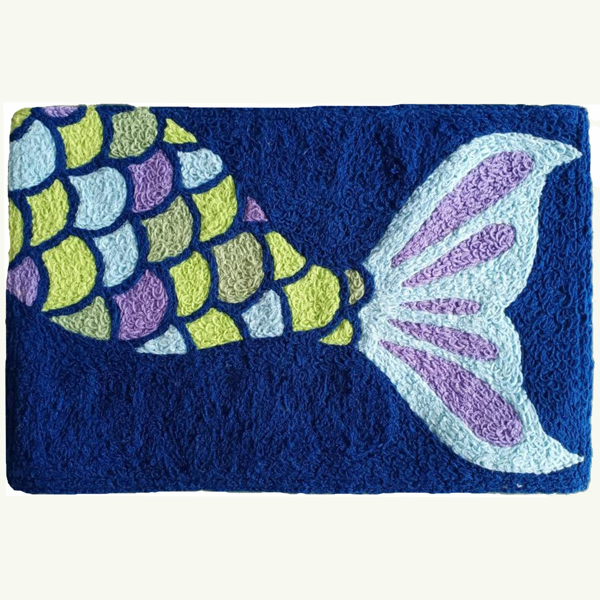 Jellybean® Rug 20” x 30” Jeweltone Mermaid