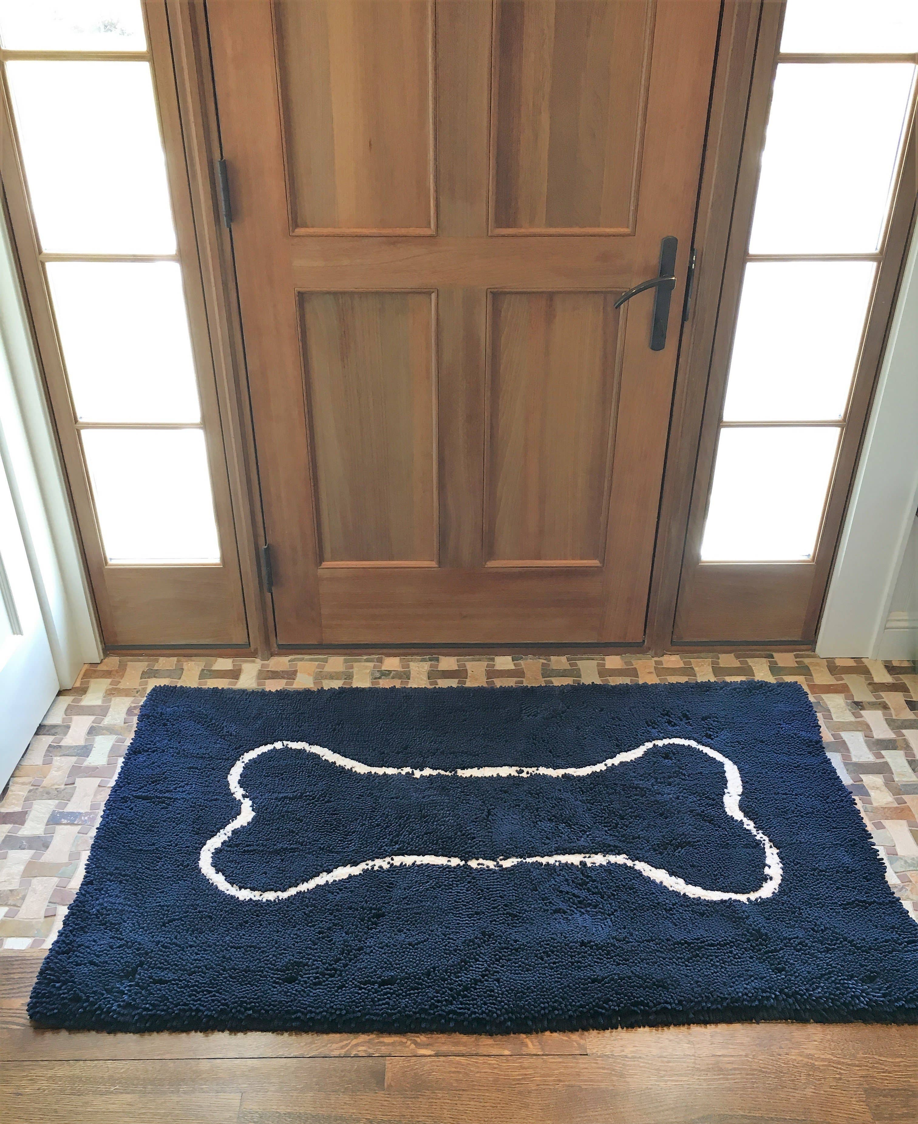 Soggy Doggy Doormat - Extra Large Navy Blue Soggy Doggy Doormat - MaisonBeach