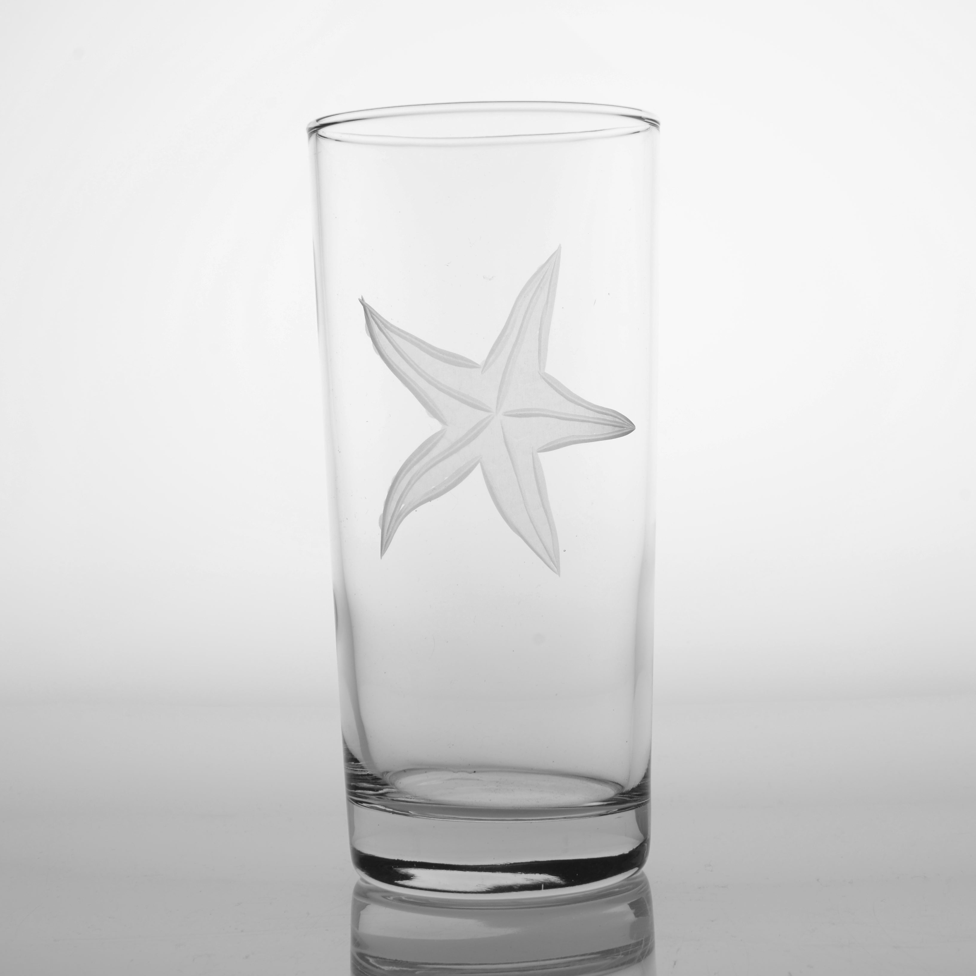 Starfish 15oz. Highballs-Set of 4 - MaisonBeach